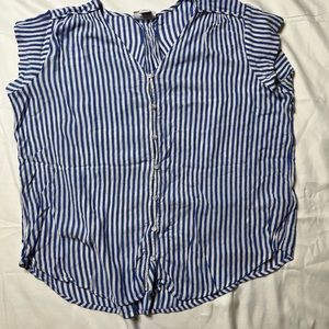 Liz Claiborne Womens V Neck Short Sleeve Blouse